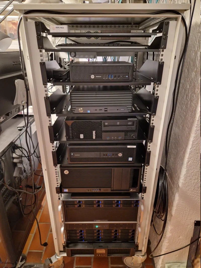 Homelab rack