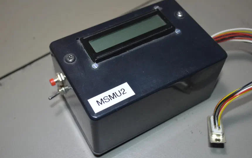 Module heartbeat monitor, 15 inputs — LCD and AVR