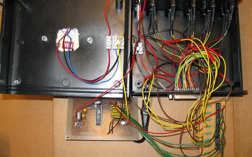 AVR production line stop alarm