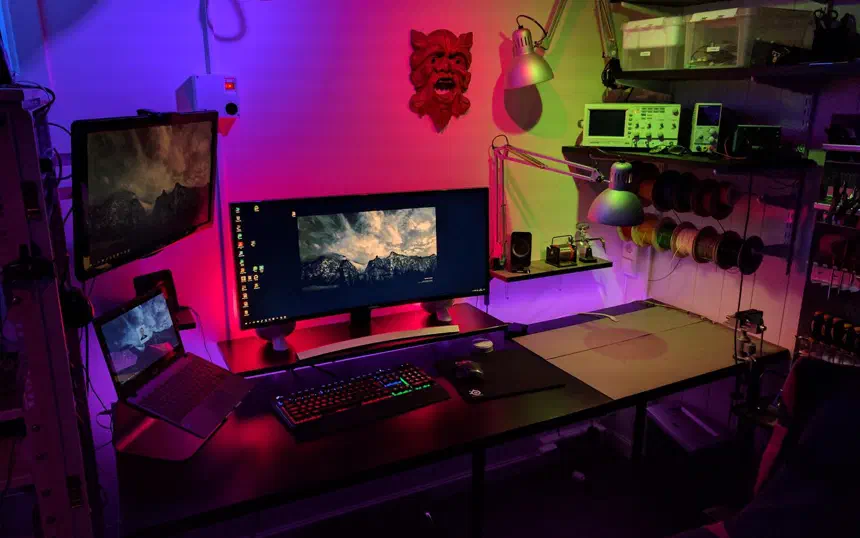 New ultrawide monitor and computer setup changes