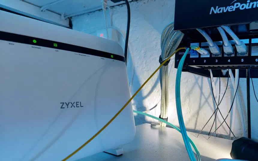 Fiber in the patch panel