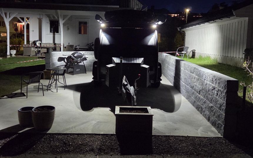 Hero Camper exterior lights