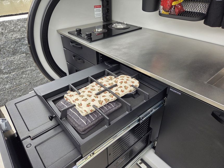 Installing the Hero Camper nested drawer