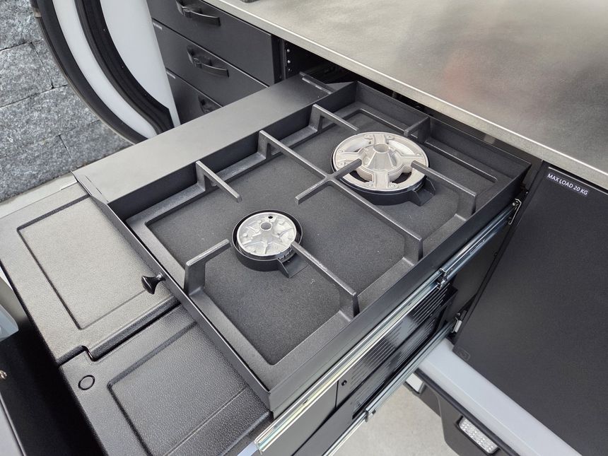 Installing the Hero Camper nested drawer
