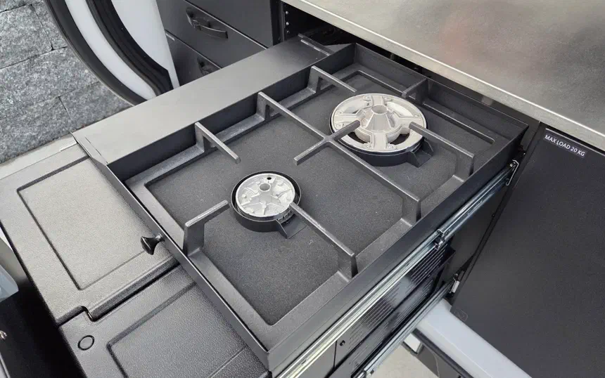 Installing the Hero Camper nested drawer