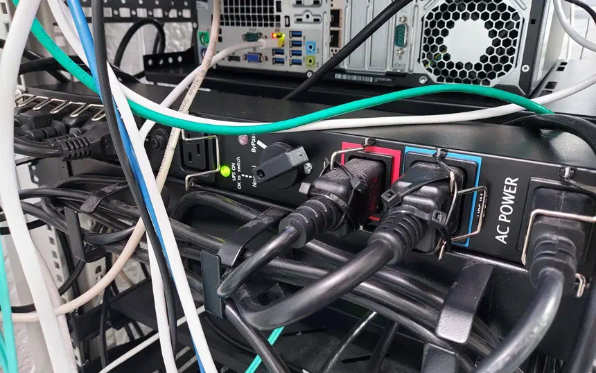 Homelab power upgrades — new MBP, PDU, and USB power