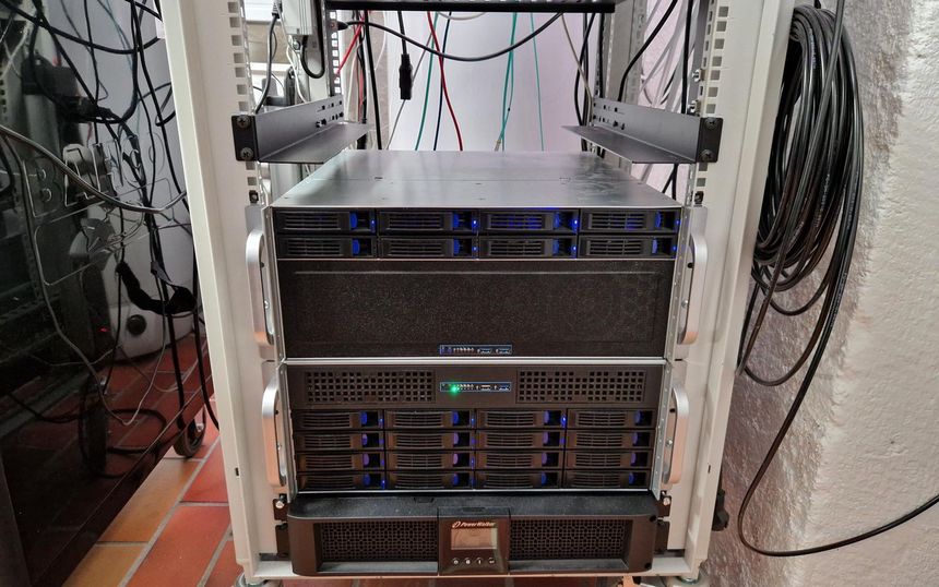 The homelab rack — past, present and future plans