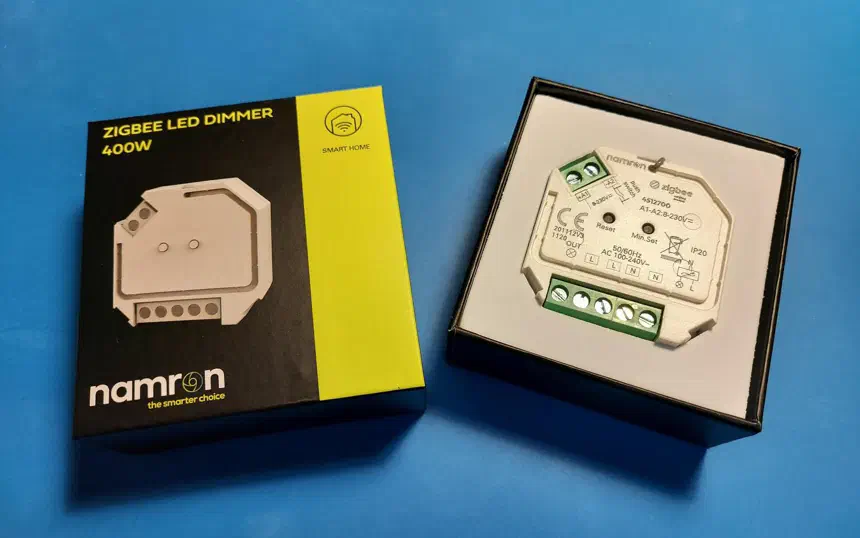 Testing and installing a Hue compatible Zigbee dimmer