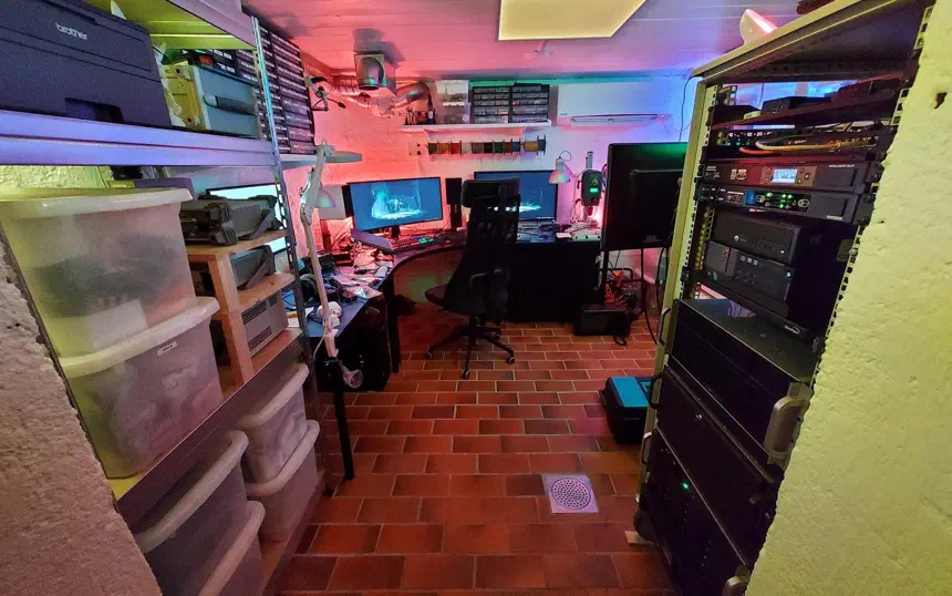 My new home office