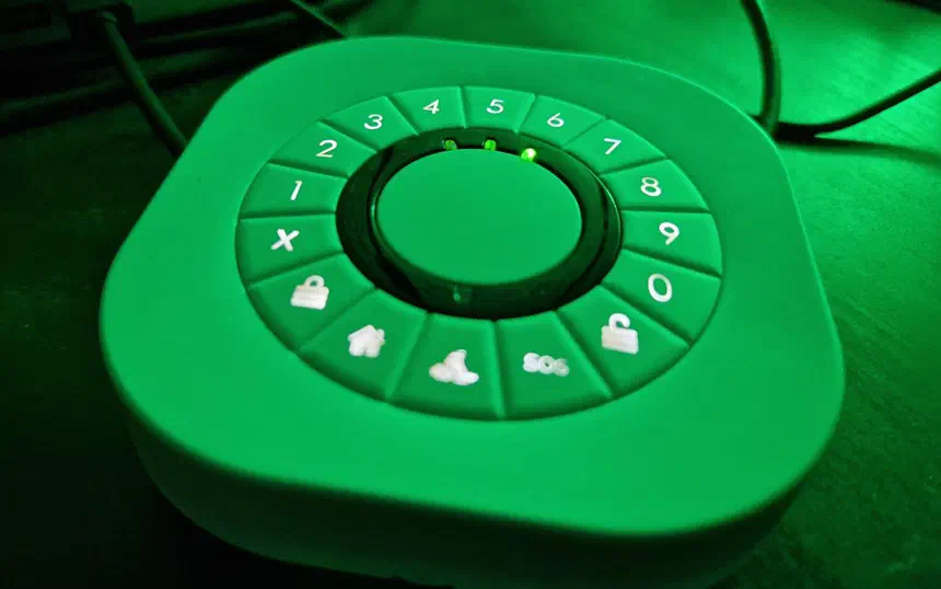 New keypad for my RPi DIY security alarm
