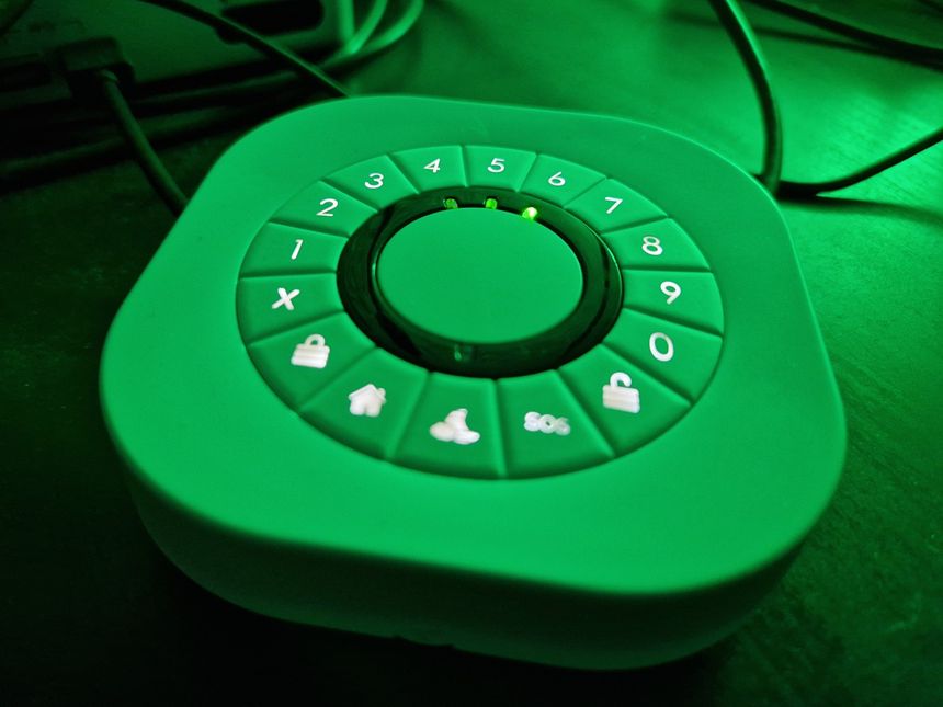 New keypad for my RPi DIY security alarm