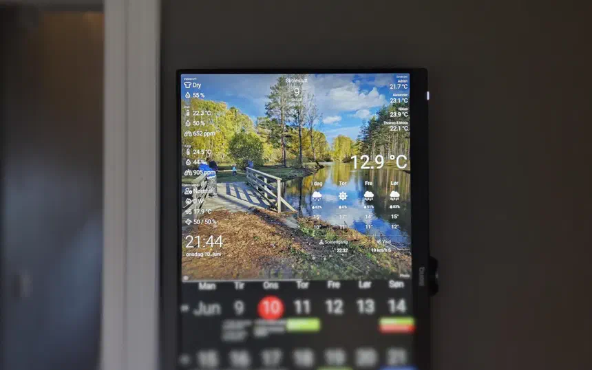 Securing Home Assistant API access for Dakboard — with Caddy