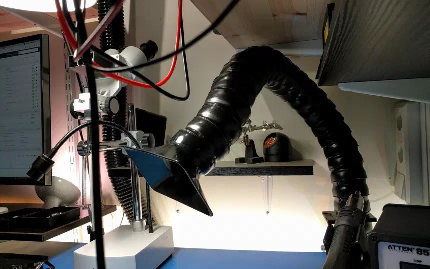 Ventilation and fume extraction rebuild