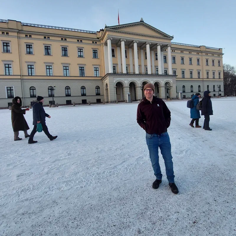 Me — at The Palace Square